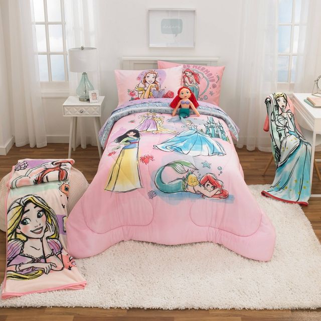 Twin Disney Princess Fairytales and Dreams Kids Sheet Set