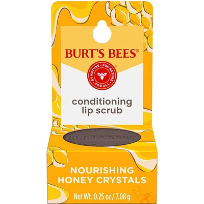 Burts Bees Natural Conditioning Lip Scrub with Exfoliating Honey Crystals - 0.25oz