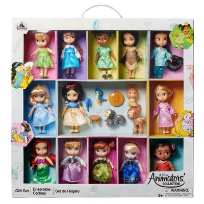 Disney 5 Animators Collection Mini Doll Gift Set