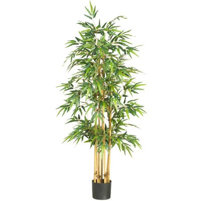 Artificial Bamboo Tree in Pot Black