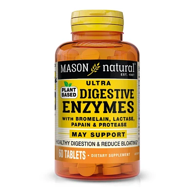 Mason Natural Ultra Plant Based Enzymes Dietary Supplement - 60ct