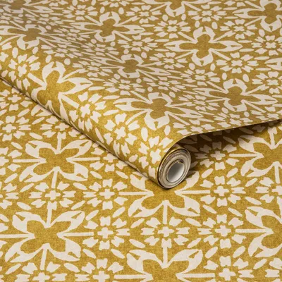 Mademoiselle Peel & Stick Wallpaper Yellow - Opalhouse