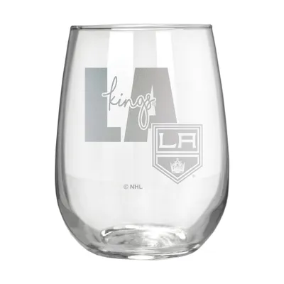 NHL Los Angeles Kings The Vino Stemless 17oz Wine Glass - Clear