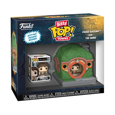 Funko Bitty POP! Towns: Lord of the Rings Frodo Baggins and The Shire Figures