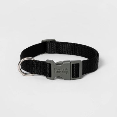 Basic Dog Collar - L - Black - Boots & Barkley