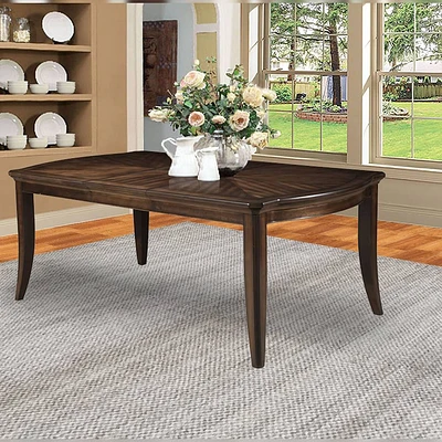 Acme Furniture Keenan Dining Table Dark Walnut