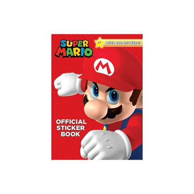 Super Mario Official Sticker Book - by Steve Foxe (Paperback)