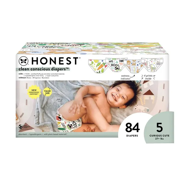 Honest Diapers Target The Honest Company Gentle Diapers Size