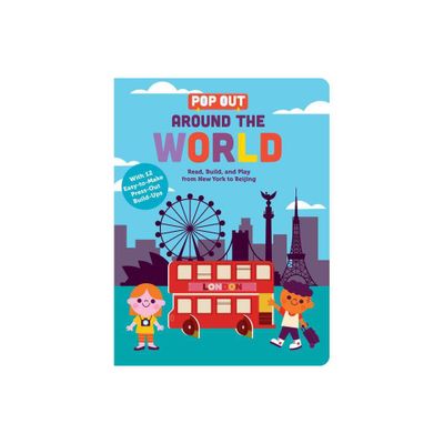 Pop Out Around the World - (Pop Out Books) by Duopress Labs (Board Book)