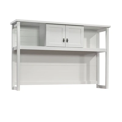 Sauder Cottage Road 60 Desk Hutch White