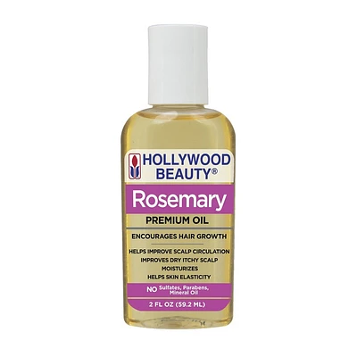 Hollywood Beauty Rosemary Hair, Scalp, and Skin Oil - 2 fl oz