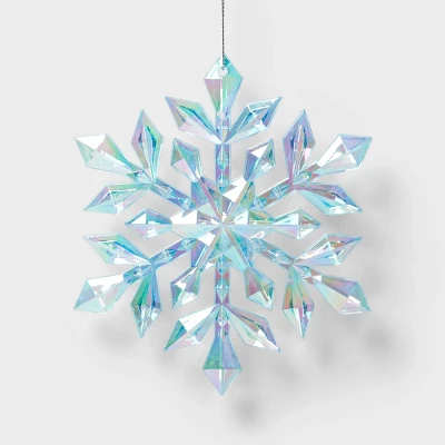 Snowflake Christmas Tree Ornament