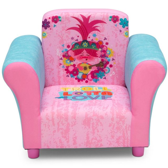 Trolls World Tour Upholstered Kids Chair - Delta Children