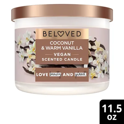 Beloved Coconut & Warm Vanilla 2-Wick Candle 11.5oz