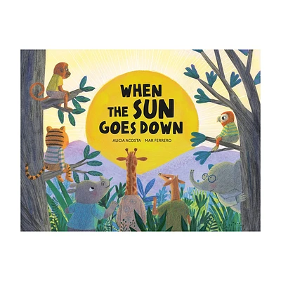 When the Sun Goes Down - (Egalit) by Alicia Acosta (Board Book)