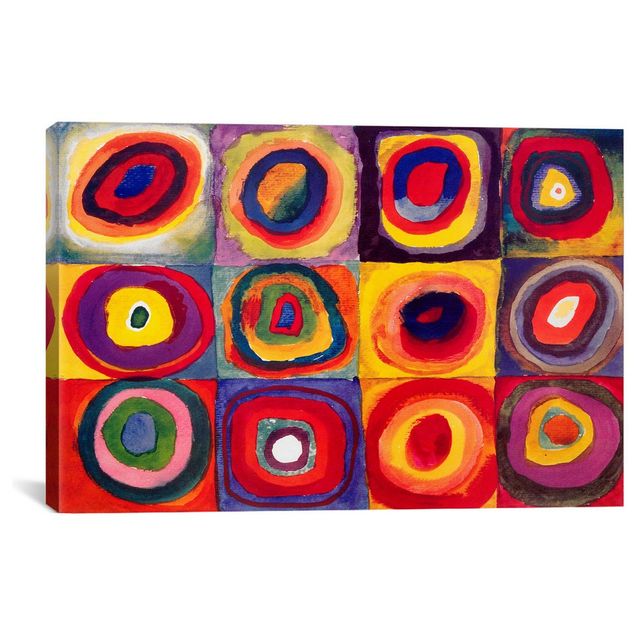 Kandinsky Expressionism Canvas Art: Geometric, Abstract - iCanvas