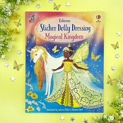 Sticker Dolly Dressing Magical Kingdom - by Fiona Watt (Paperback)