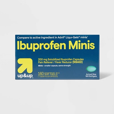 Ibuprofen Mini Gelcaps (NSAID) - 160ct - up & up