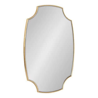 20 x 30 Jovanna Scallop Mirror - Kate & Laurel All Things Decor: Wall