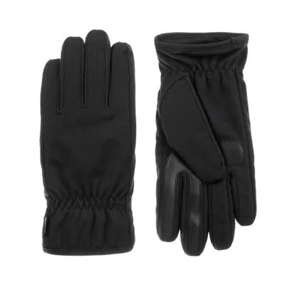 Isotoner Mens Softshell Gloves