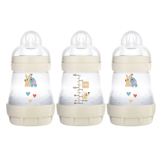 Nanobebe - 3Pk Silicone Baby Bottle Pink, 9Oz