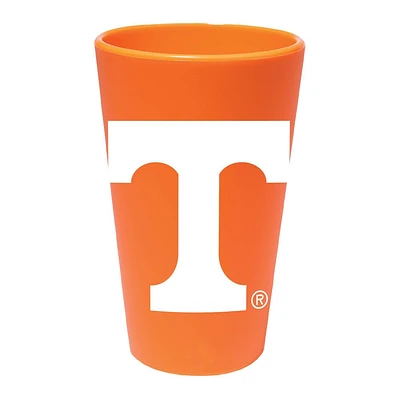 NCAA Tennessee Volunteers Silicone Pint Glass - 16oz