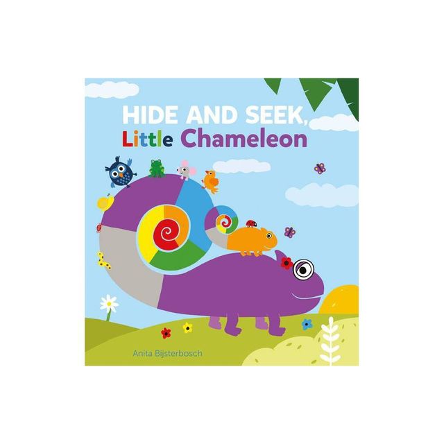 Hide and Seek, Little Chameleon - by Anita Bijsterbosch (Board Book)