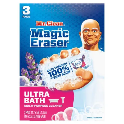 Mr. Clean Magic Eraser Ultra Bath Multi-Purpose Cleaner - 3ct