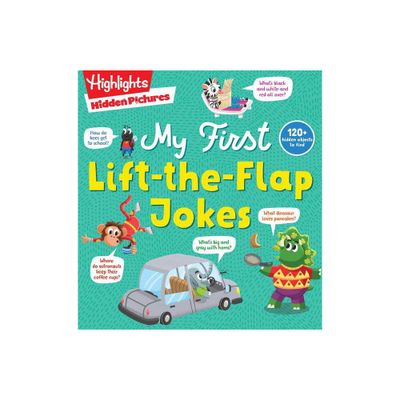 Hidden Pictures My First Lift-The-Flap Jokes - (Highlights Joke Books) (Paperback)