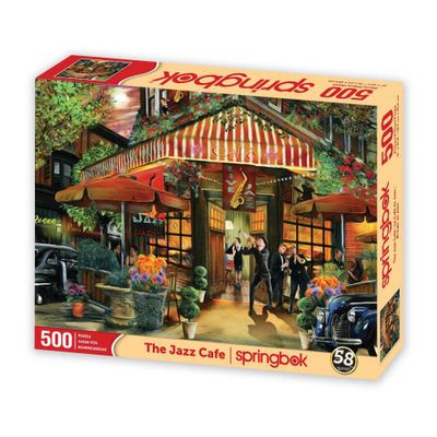 Springbok The Jazz Cafe Jigsaw Puzzle - 500pc