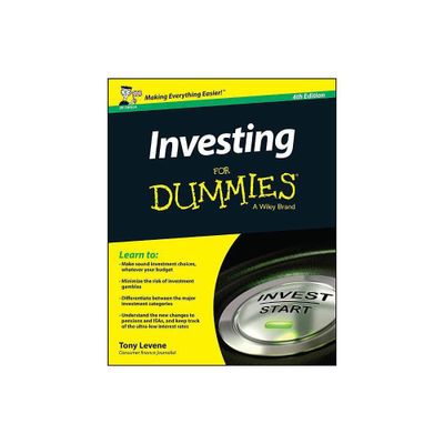 Investing for Dummies - UK - 4th Edition by Tony Levene (Paperback)