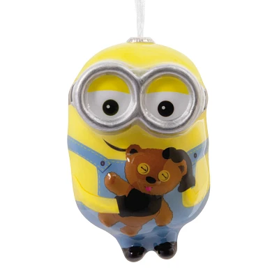 Hallmark Despicable Me Minions Bob Decoupage Christmas Tree Ornament