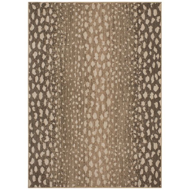 Elderberry Snake Skin Woven Area Rug Gray - Threshold