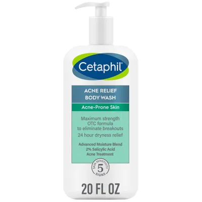 Cetaphil Acne Relief 2% Salicylic Acid Body Wash - 20 fl oz