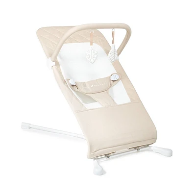 Baby Delight Highland Organic Portable Baby Bouncer - Oat