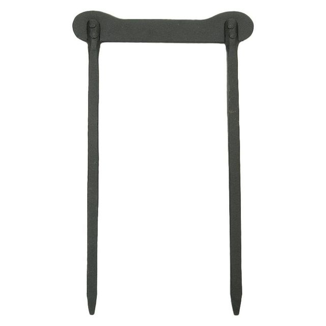 17 x 11 Steel Boot Scraper for Mud, Snow and Ice Black - ACHLA Designs