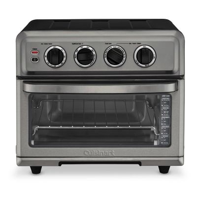 Cuisinart Air Fryer Toaster Oven with Grill - Black Stainless - TOA-70BKS