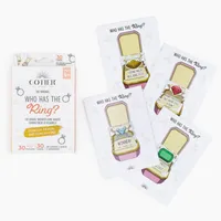 30ct Who Has The Ring? Bridal Shower Scratch Off Game