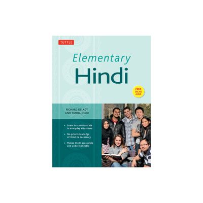 Elementary Hindi - by Richard Delacy & Sudha Joshi (Mixed Media Product)