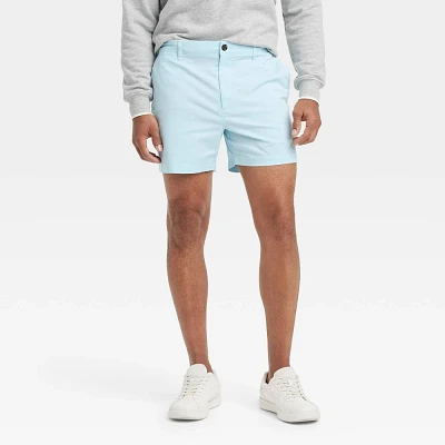 Mens Every Wear 5 Flat Front Chino Shorts