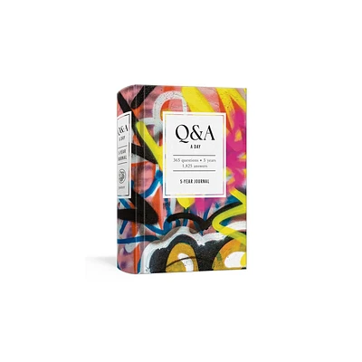 Q&A a Day Graffiti - by Potter Gift (Hardcover)