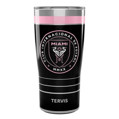 MLS Inter Miami CF 20oz MVP Stripe Stainless Steel Tumbler