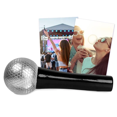 Your Decor Microphone Photo Holder Decor