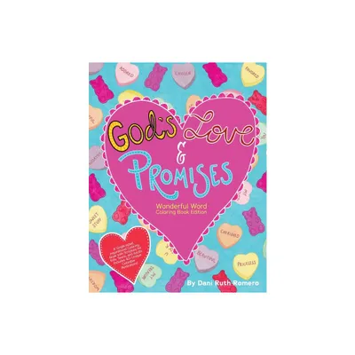 Gods Love & Promises - Single-sided Inspirational Coloring Book with Scripture for Kids, Teens, and Adults, 40+ Unique Colorable Illustrations