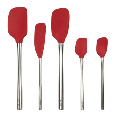 Tovolo 5pc Silicone/Stainless Steel Flex Core Spatula Set