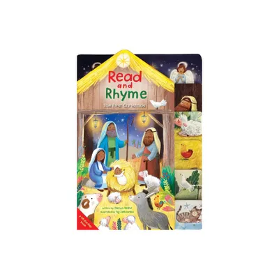 Read and Rhyme the First Christmas - by Glenys Nellist (Board Book)