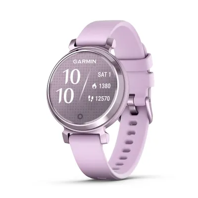 Lily 2  with Lilac Silicone Band