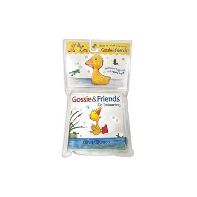 Gossie & Friends Go Swimming Bath Book with Toy - by Olivier Dunrea (Mixed Media Product)