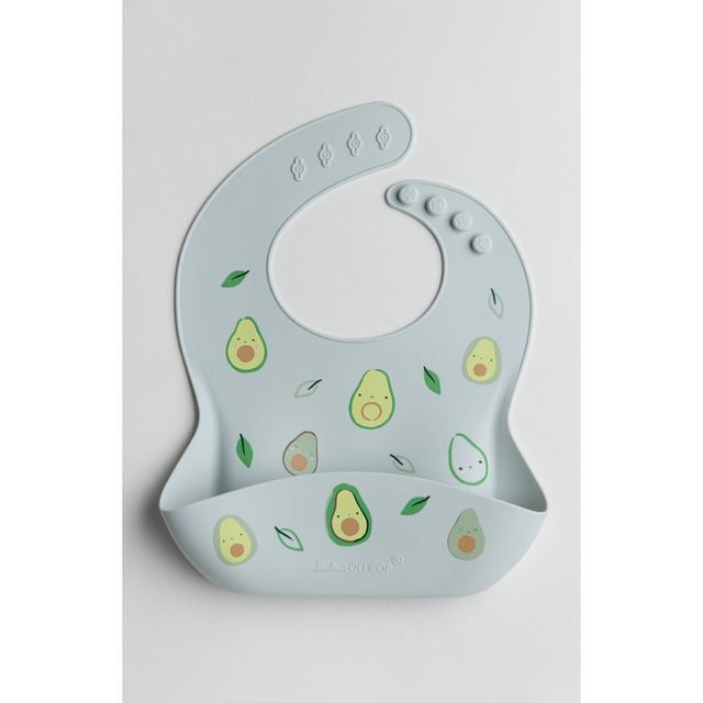 Loulou Lollipop Silicone Printed Bib