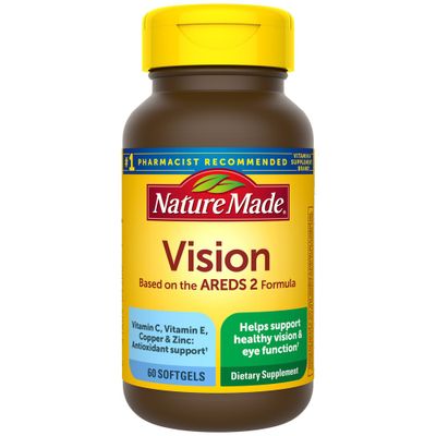 Nature Made Vision with Areds 2 Formula Supplements - 60ct